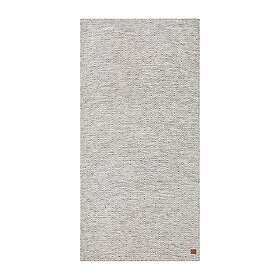 KM Carpets Ullmatta Gåsöga Grå 75*200 53000