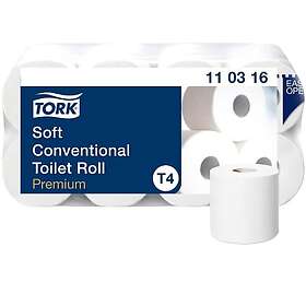 TORK 110316 toalettpapper, vitt, 8 rullar om 250 ark vardera