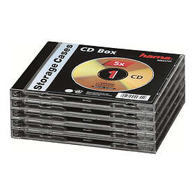 Hama CD-fodral Transparent 5 st 140 125 00044744