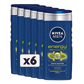 Nivea MEN Energy Present Set 6 x 250ml