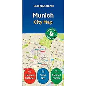 Lonely Planet Munich City Map