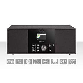 Telestar DIRA S 24 CD DAB+/FM Stereo Radio med CD-afspiller Sort