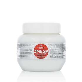 Kallos KJMN Professional Omega Närande hårmask Med omega-6 komplex och makadamiaolja 275ml