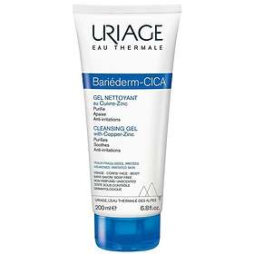 Uriage Bariéderm-CICA Cleansing Gel with Copper-Zinc Lindrande rengörings-gel på sprucken hud 200ml