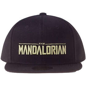 Star Wars The Mandalorian Logo Snapback Keps Svart