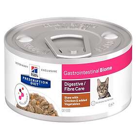 Hill's Prescription Diet Feline Gastrointestinal Biome Stew Chicken & Vegetables 24x82g