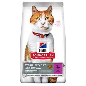 Hills Science Plan Sterilised Cat Young Adult Duck 7kg