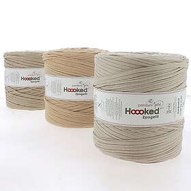 Medium Hoooked Zpagetti trikågarn 900g beige – Beige shades ZP005-17