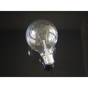 Klar Globlampa 60W E27 80mm