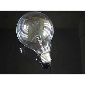Klar Globlampa 60W E27 95mm