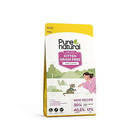 turkey Purenatural Cat Grain Free Kitten Chicken & (10kg)