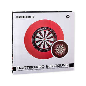 L.E.D. Dartsurround Röd