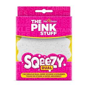 The Pink Stuff Squeezy Dual dubbelsidig svamp