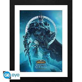 Abysse WORLD OF WARCRAFT Framed print "Lich King" (30x40)