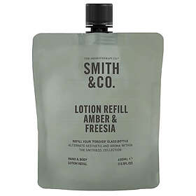 Smith & Co Refill Hand Kroppslotion Amber Freesia 400ML
