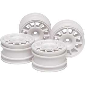 Tamiya TAM-51237 M-Chassis 11-Spoke Wheels White (4)