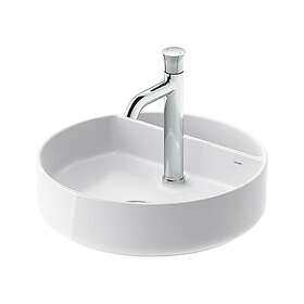 Duravit Tvättställ Bento Starck Box för Placering på Bänkskiva 460 mm Vit Satin matt 2380463071