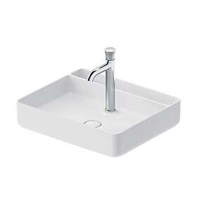 Duravit Tvättställ Bento Starck Box för Placering på Bänkskiva 550 mm Vit Satin matt 2381553071