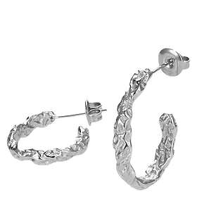 Sistie 2ND Lana Creoles Medium Steel 25 mm