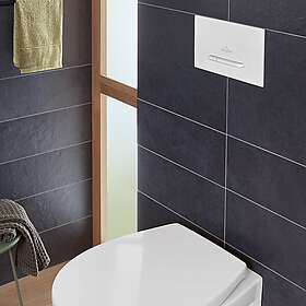 Villeroy & Boch Spolknapp ViConnect 300S Plast installationssystemen 92218068