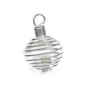Andekvarts Smyckesspiral Silver Stor