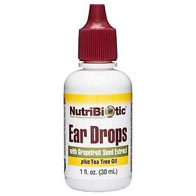 NutriBiotic Ear Drops with Grapefruit Seed Extract Plus Tea Tree Oil 30ml