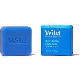 Wild Nourishing Vegan Soap Fresh Cotton & Sea Salt 100g