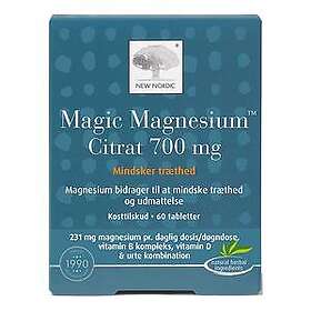 New Nordic Magic Magnesium Citrate 60 tabletter