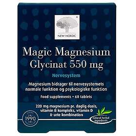 New Nordic Magic Magnesium Glycinat 60 Tabletter