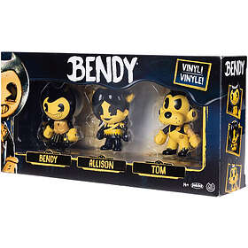 Jakks Bendy 3-pack Vinyl Figure 7cm Bendy, Allison & Tom