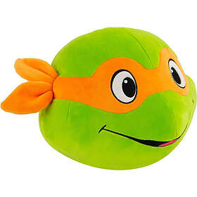 Tomy Club Mocchi Mocchi Teenage Mutant Ninja Turtles Michalangelo Plushie ~38 cm