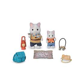 Sylvanian Families Exciting Discovery Set - Latte Cat Brother & Baby (5763)