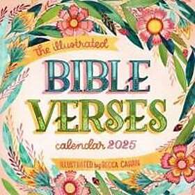 Illustrated Bible Verses Wall Calendar 2025