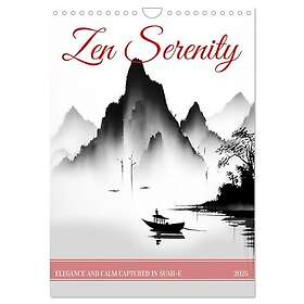 Zen Serenity (Wall Calendar 2025 DIN A4 portrait), CALVENDO 12 Month Wall Calend