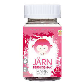 Monkids Järn Barn Persika, 30 st