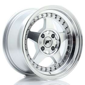 Japan Racing JR Wheels JR6 15x8 ET15 4x100 Silver Machined Face