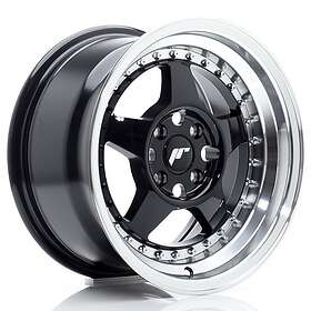 Japan Racing JR6 Gloss Black 8X15 4/100 ET25 CB67,1