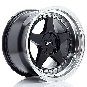 Japan Racing JR6 Gloss Black 10X17 ET0-20 CB72,6 5H