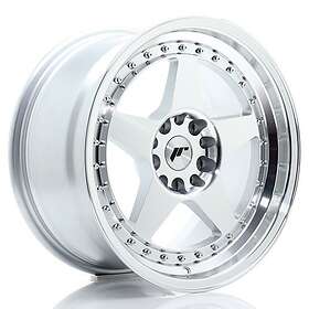 Japan Racing JR Wheels JR6 17x9 ET25 5x114/120 Silver Machined Face