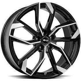 Brock RC34 Black Full Polish 8X18 CB57,1 5/112 ET45