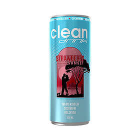 Clean Drink Strawberry Sunset 33cl