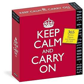 Keep Calm and Carry On Page-A-Day Calendar 2025