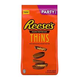 Reeses Peanut Butter Cups Thins Melkesjokolade 682g