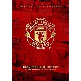 Manchester United FC A3 Deluxe Calendar 2025