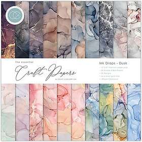 Craft Consortium Paper Pad 12x12 Ink Drops Dusk