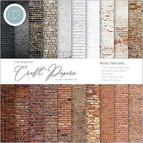 Craft Consortium Paper Pad 6x6 Brick Textures