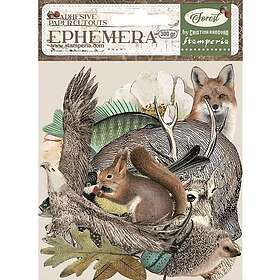 Stamperia Die Cuts Ephemera Forest 46 delar