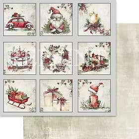 Reprint Papper X-Mas Christmas Tags