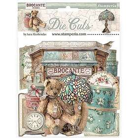 Stamperia Die Cuts Brocante Antiques Assorted 35 st