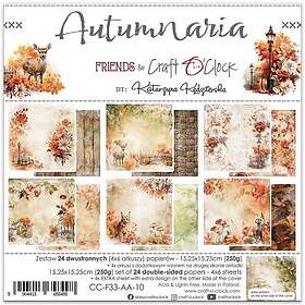 Craft o Clock Paper Pad 6x6 O Autumnaria